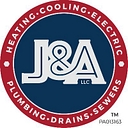 J&A Heating, Cooling, Plumbing, and Electrical logo