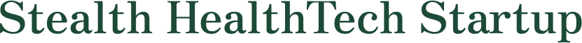 Stealth HealthTech Startup logo